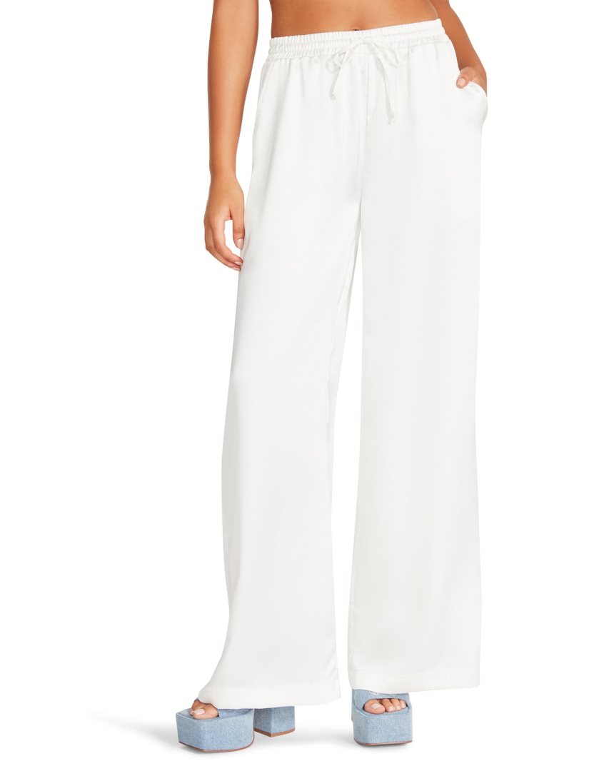 Pantalones Steve Madden Dorian Mujer Blancas | ES WV4S92